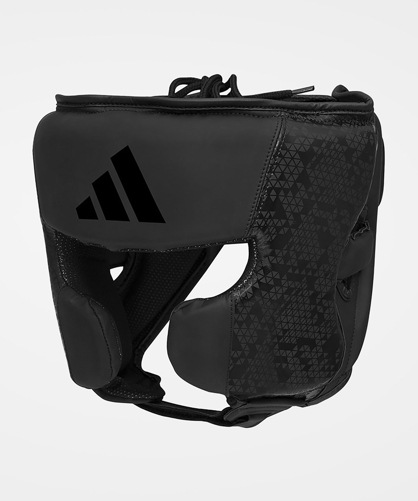 Adidas Hybrid Combat 50 Boxing Helmet - Black/Black