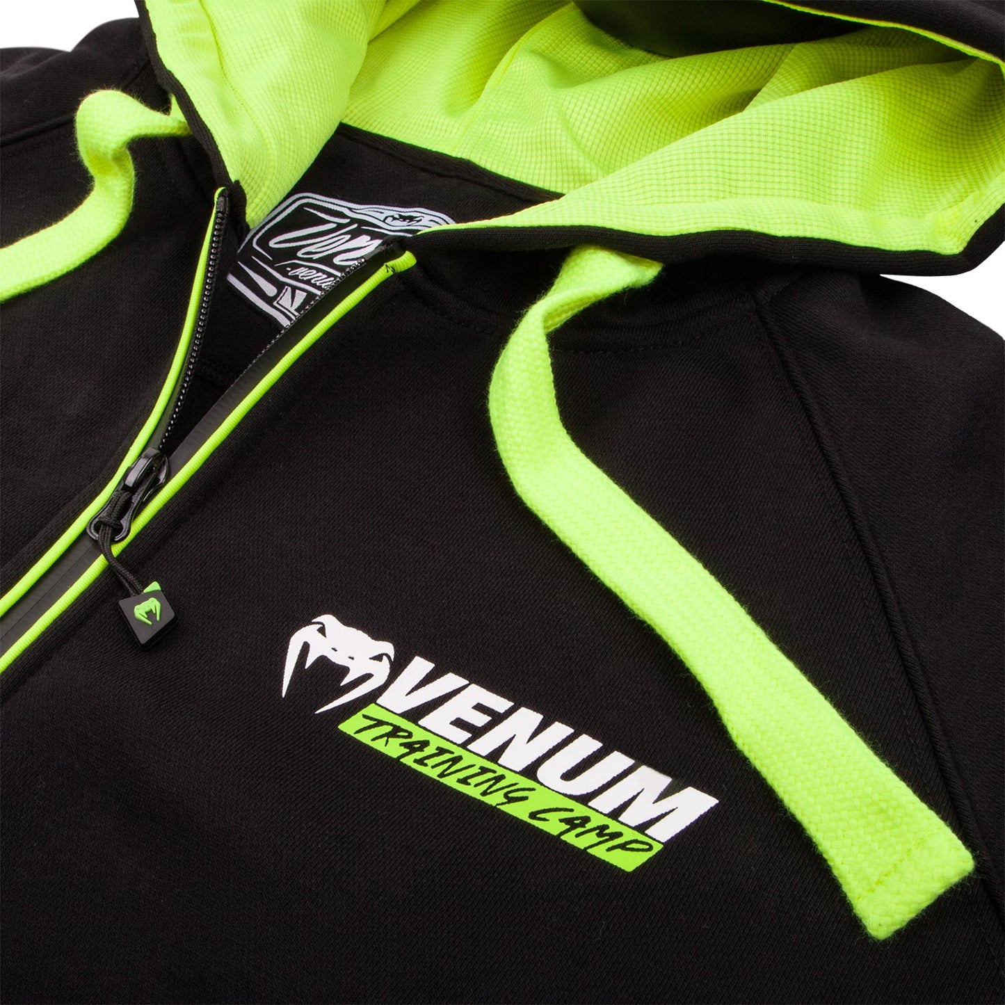 Sweatshirt Venum Training Camp - Noir/Jaune Fluo
