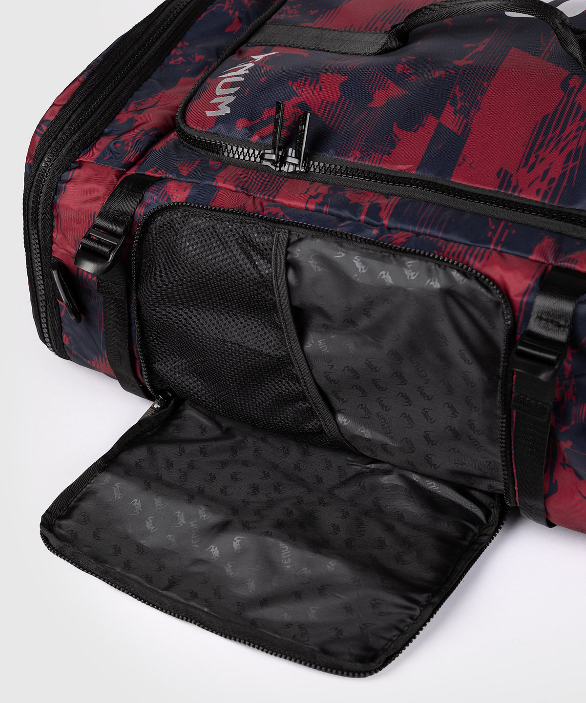 Unisex UFC Zenith by Venum Burgundy Authentic Fight Week Gear Bag (48L)