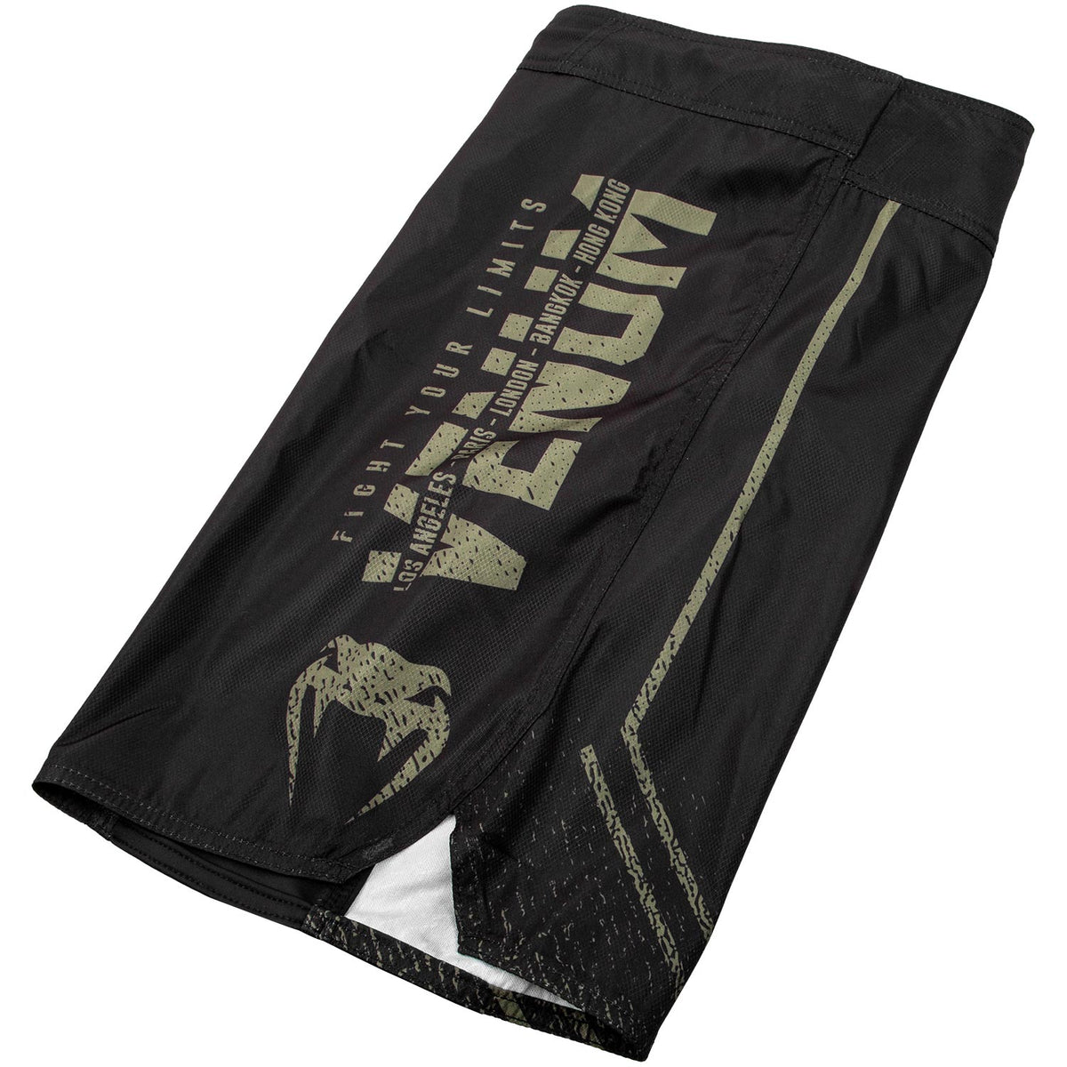 Pantalones MMA Venum Signature - Negro/Caqui