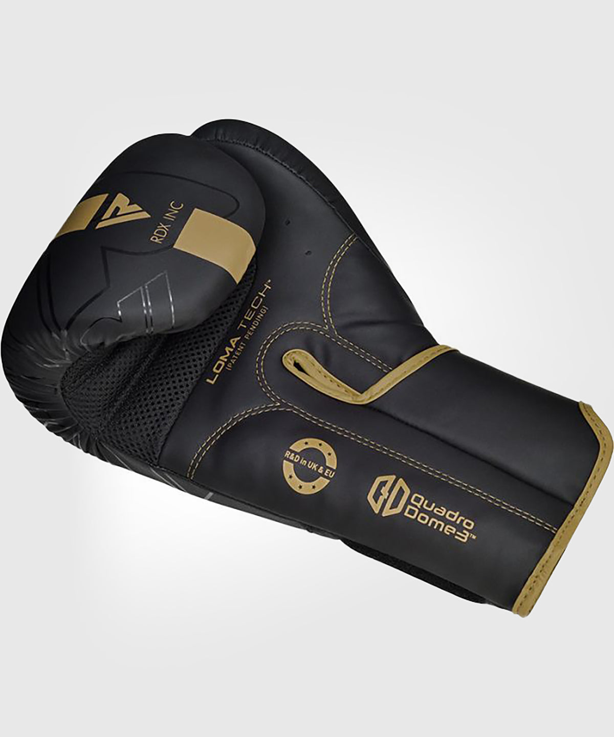 RDX F6 Kara Boxing Gloves - Black/Gold