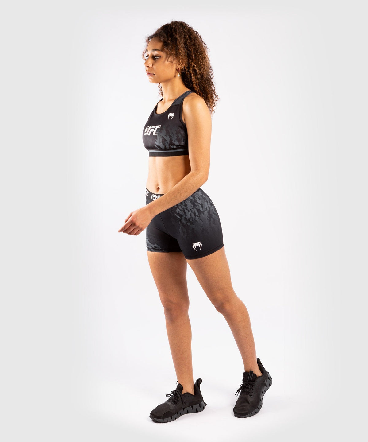 Venum Authentic Fight Week UFC Damen-BH - Schwarz