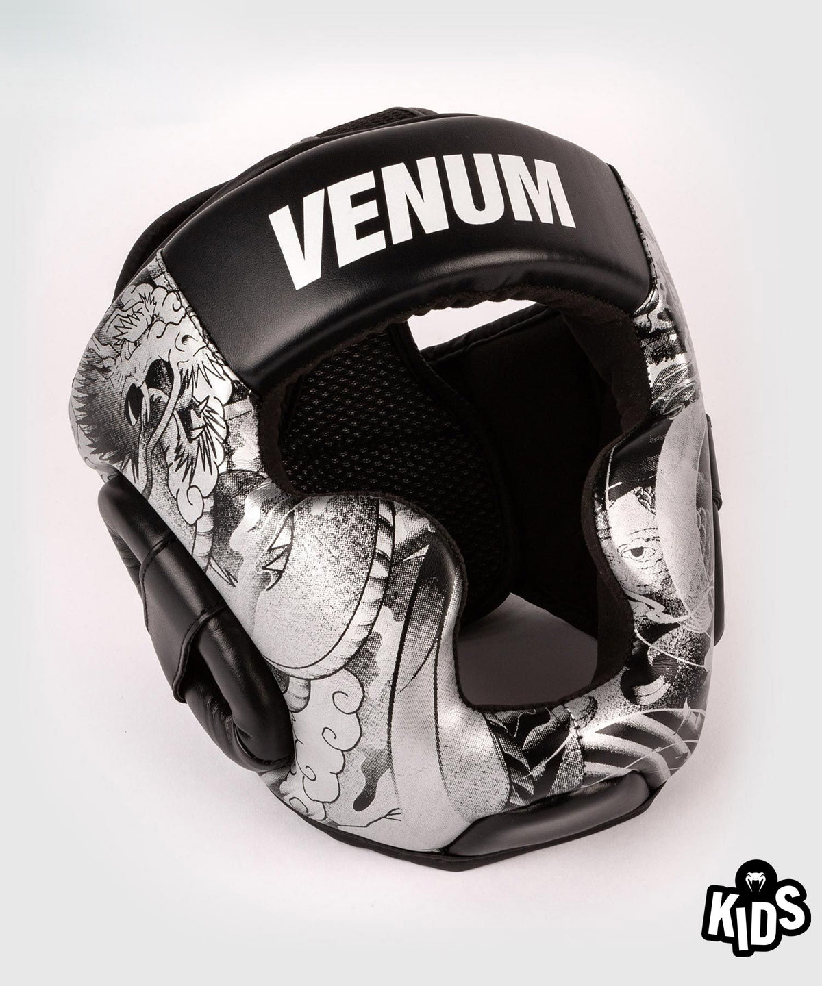 Casque de Boxe Venum YKZ21 - Pour Enfant - Noir/Blanc