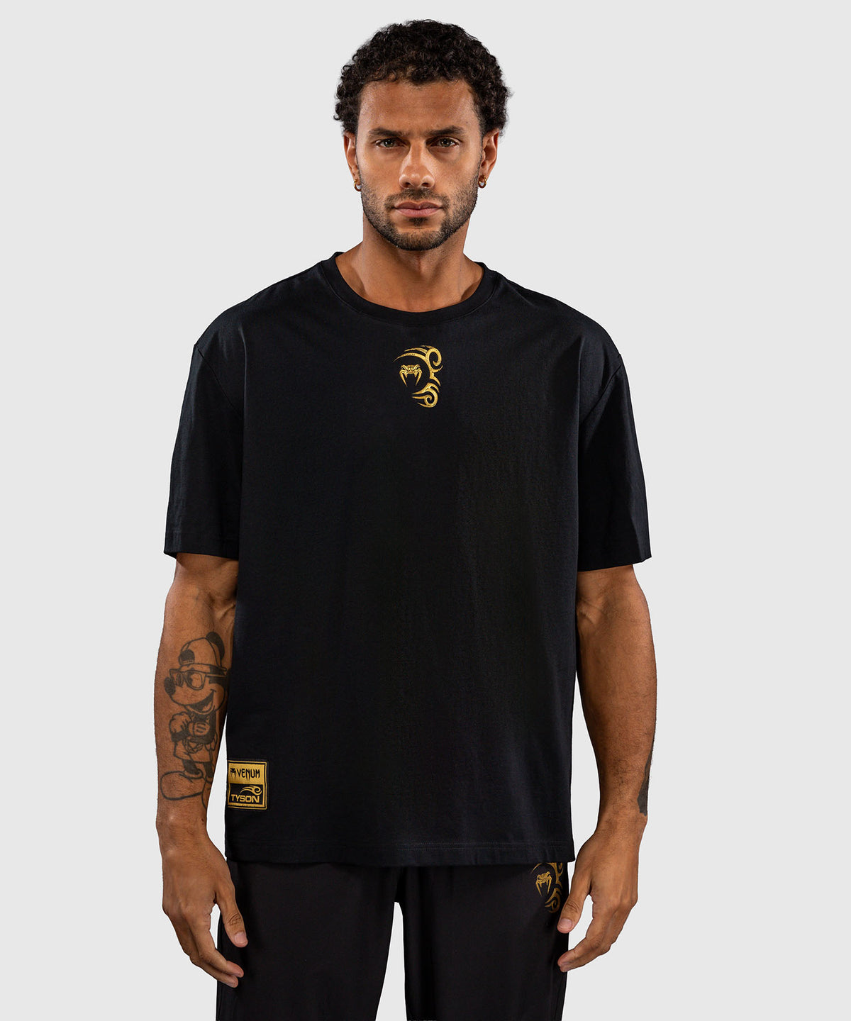Venum x Mike Tyson Tiger Camiseta Tiger - Negro/Oro