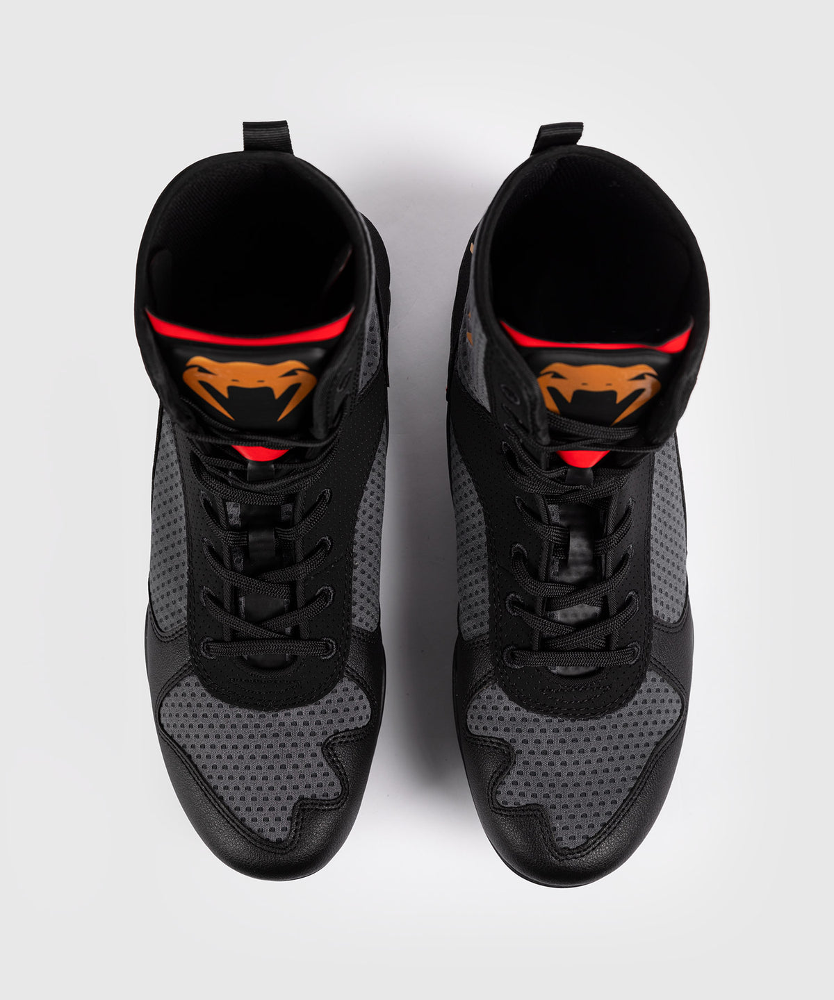 Venum Elite Scarpe da Boxe - Grigio Tempesta/Oro