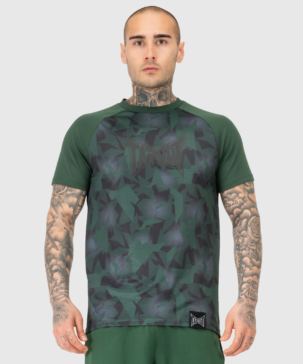 Tapout Training Graphic T-Shirt - Schwarz/Grün