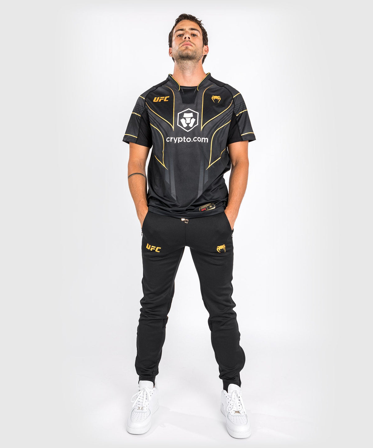 T-Shirt Technique Homme UFC Venum Authentic Fight Night 2.0 - Champion