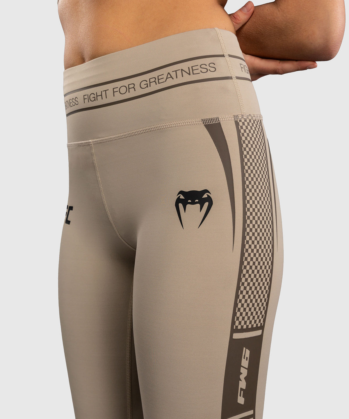 Venum UFC Unity by Venum Authentic Fight Week Pantalón de Compresión Técnico para Mujer - Arena