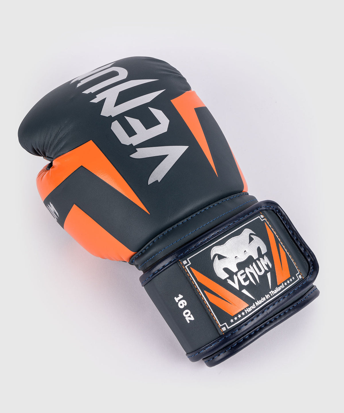 Venum Elite Boxhandschuhe - Navy/Silber/orange