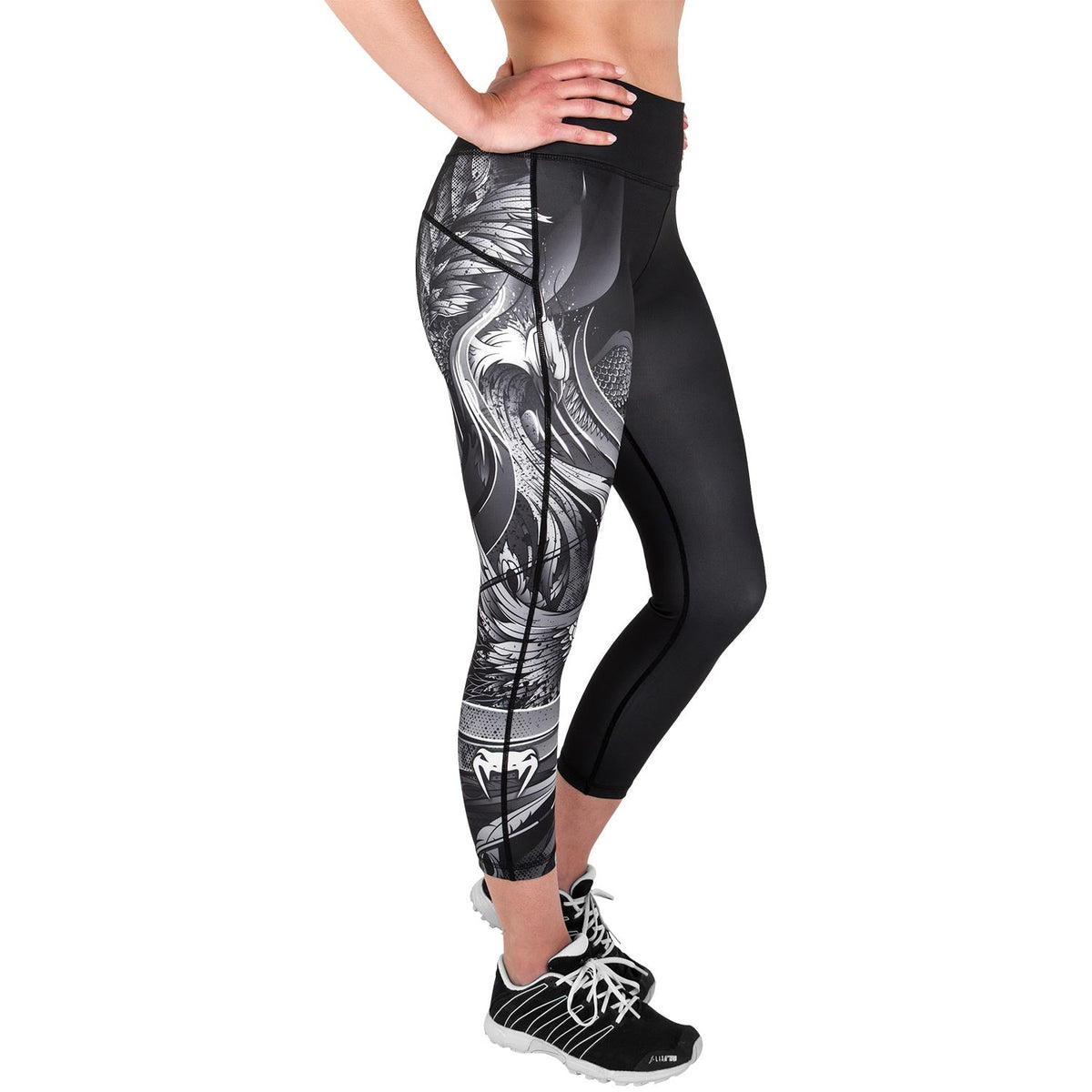 Corsaire Femme Venum Phoenix - Noir/Blanc