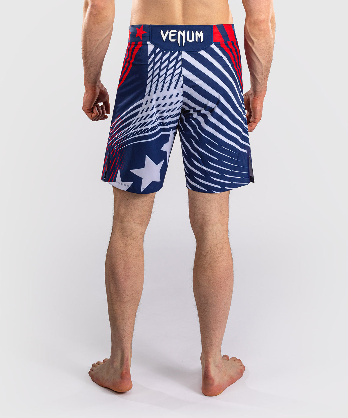 Official UFC Freedom 250 by Venum Authentic Fight Night Pantaloncini da combattimento taglio lungo da uomo - Blu