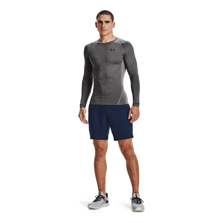 T-shirt Under Armour HeatGear® Armour - Manches Longues - Gris