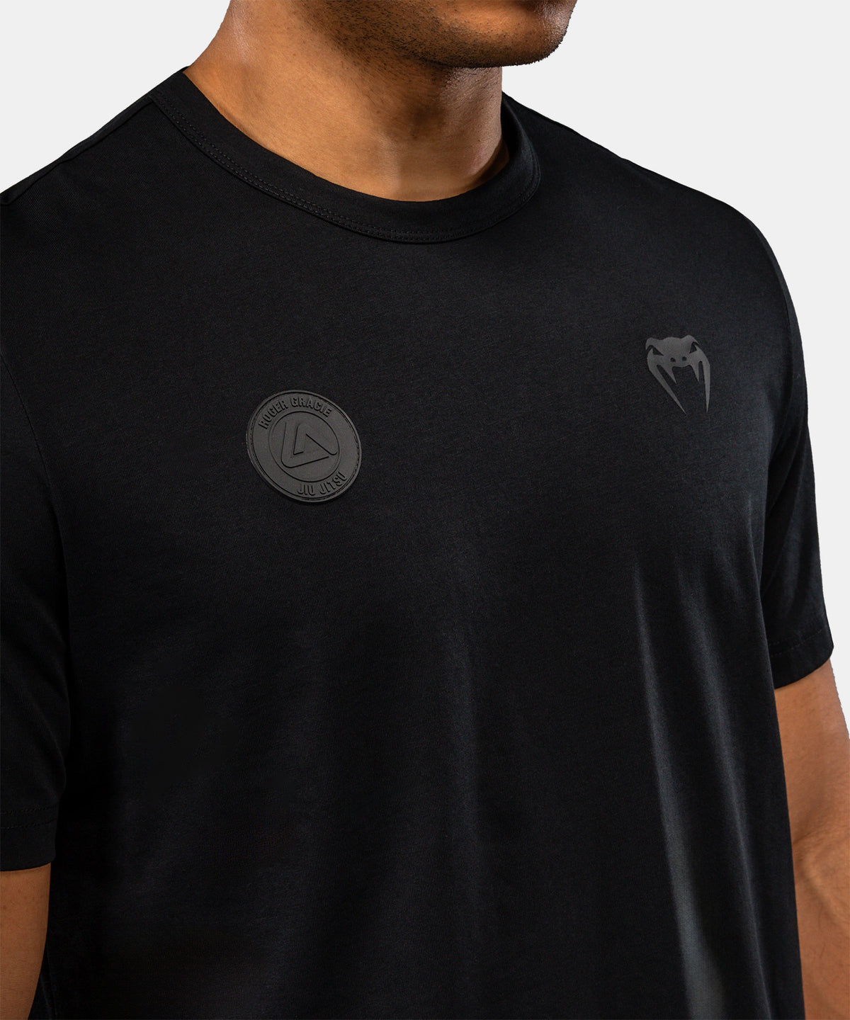Venum x Roger Gracie Academy T‑Shirt - Schwarz