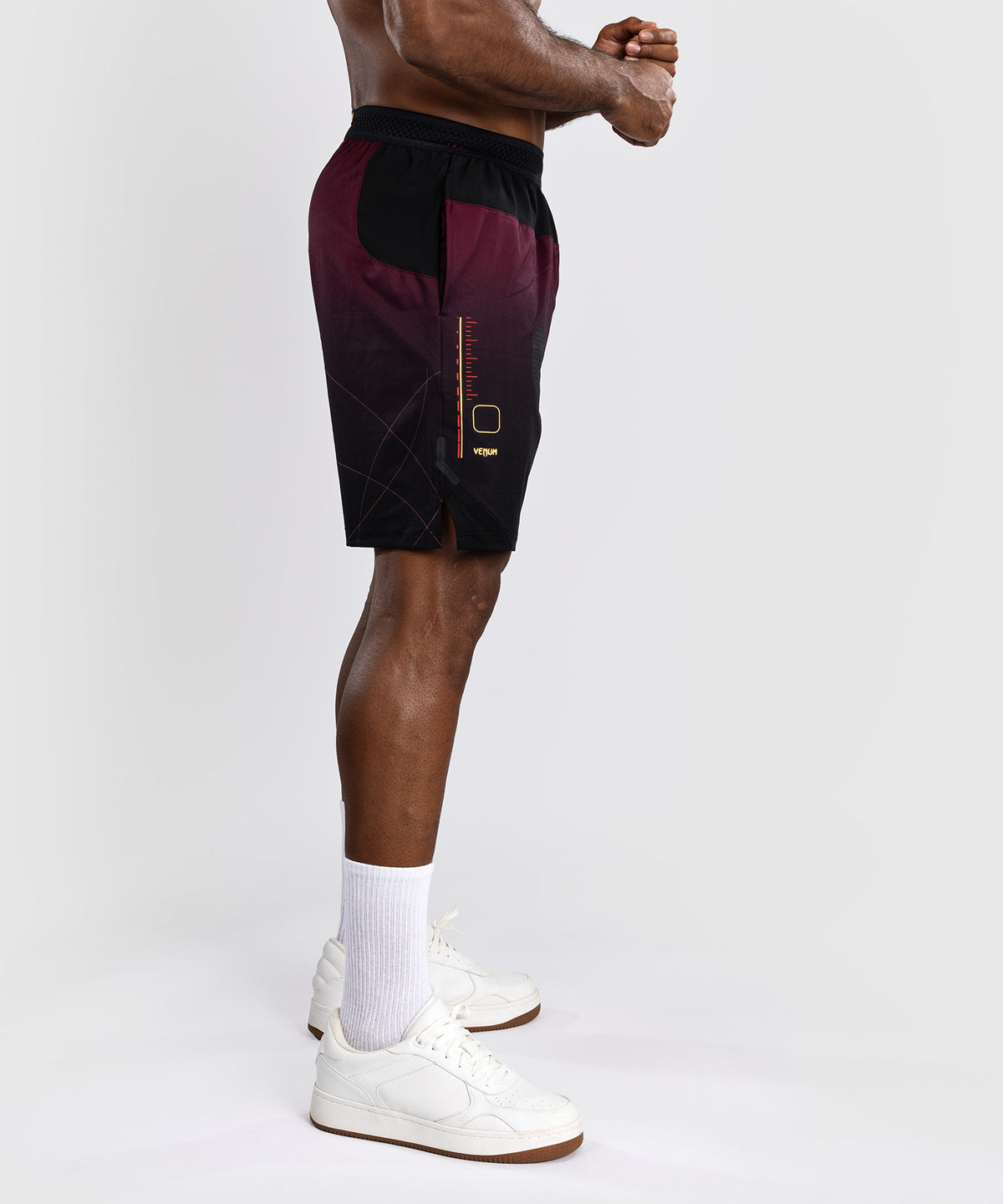 Short d'entraînement Venum Tactical XT- Noir/Bordeaux/Or