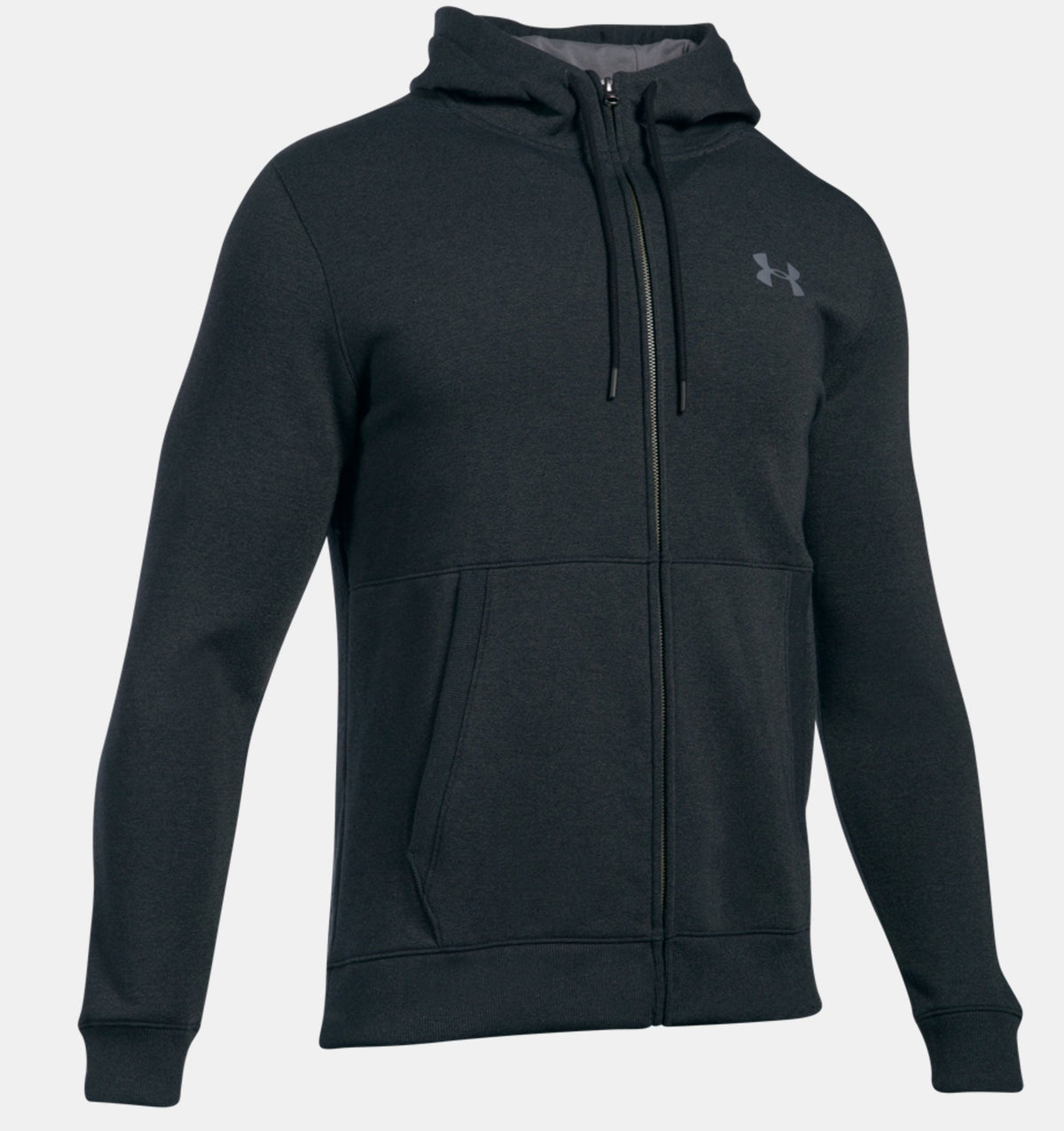Veste à capuche Under Armour Threadborne - Gris Foncé