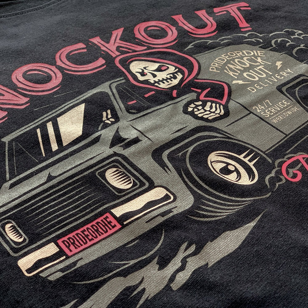 Pride Or Die Knockout Delivery Maglietta da Allenamento - Nero