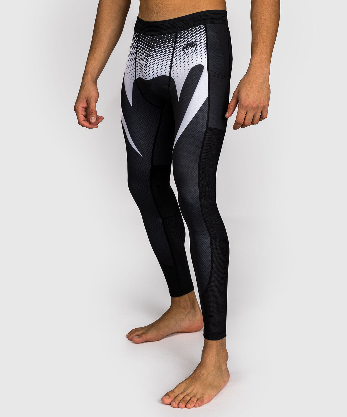 Venum No Gi Spats - Black/White
