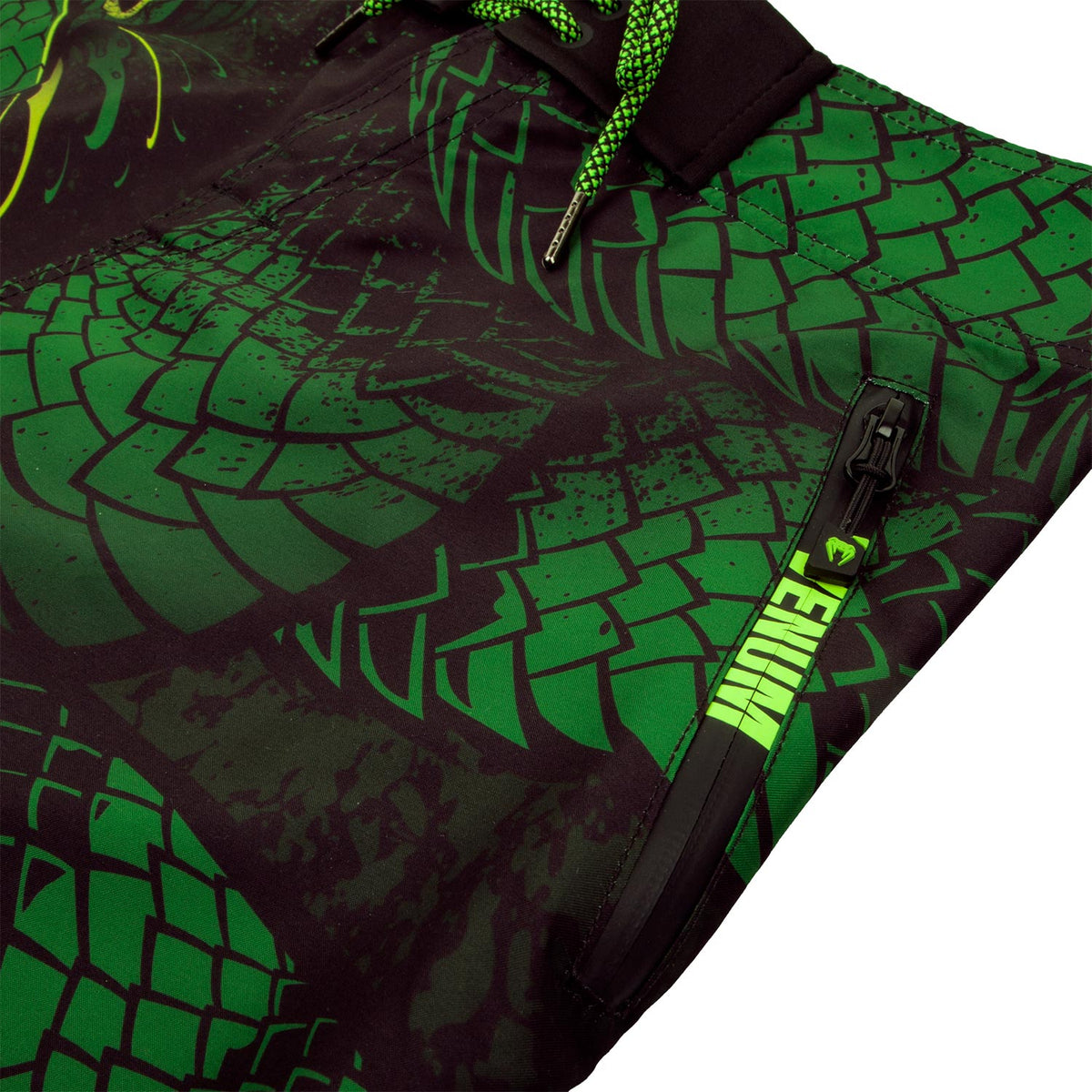 Bañador Venum Green Viper - Negro/Verde