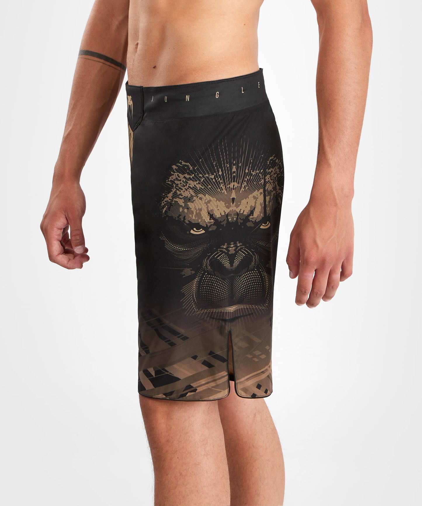 Short de Combat Venum Gorilla Jungle - Noir/Sable