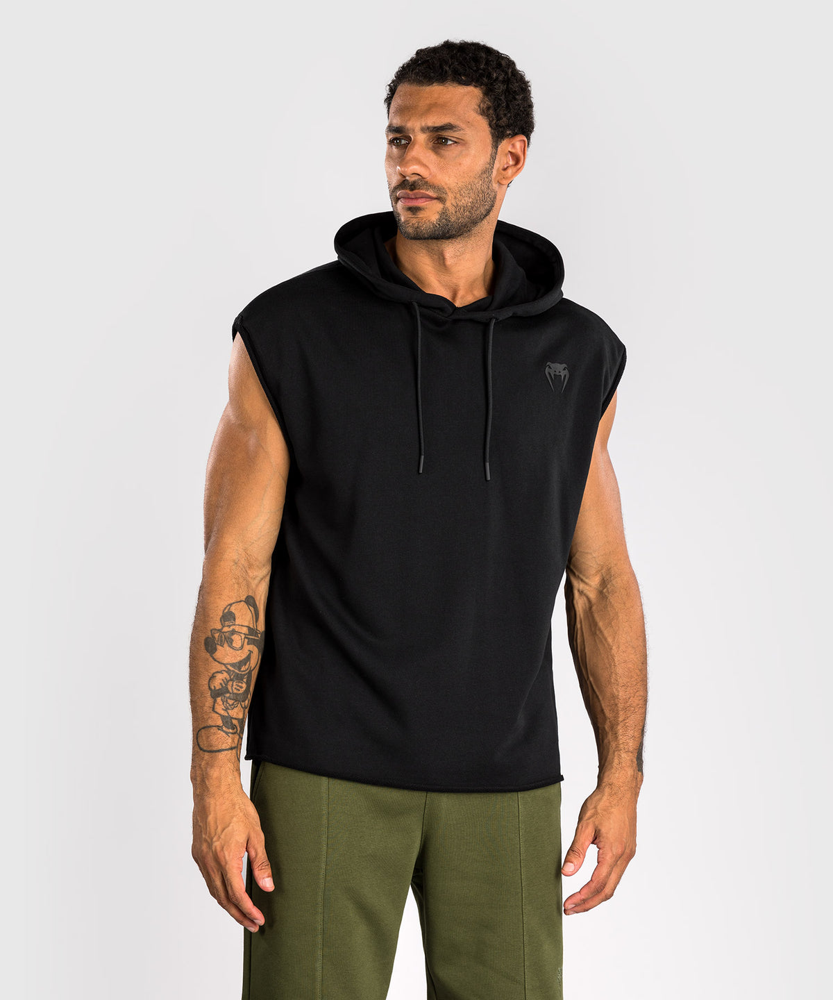Venum Divide Ärmelloser Kapuzenpullover - Schwarz