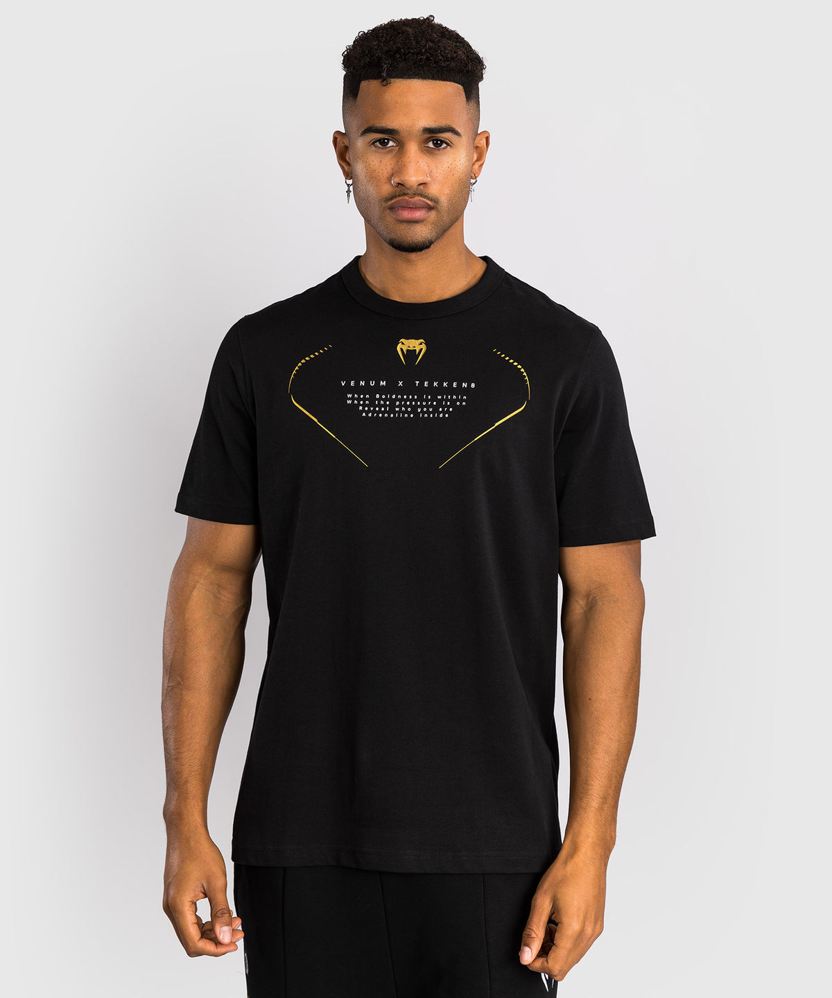 T-Shirt Venum x TEKKEN 8 - Marshall Law - Noir/Rouge/Or