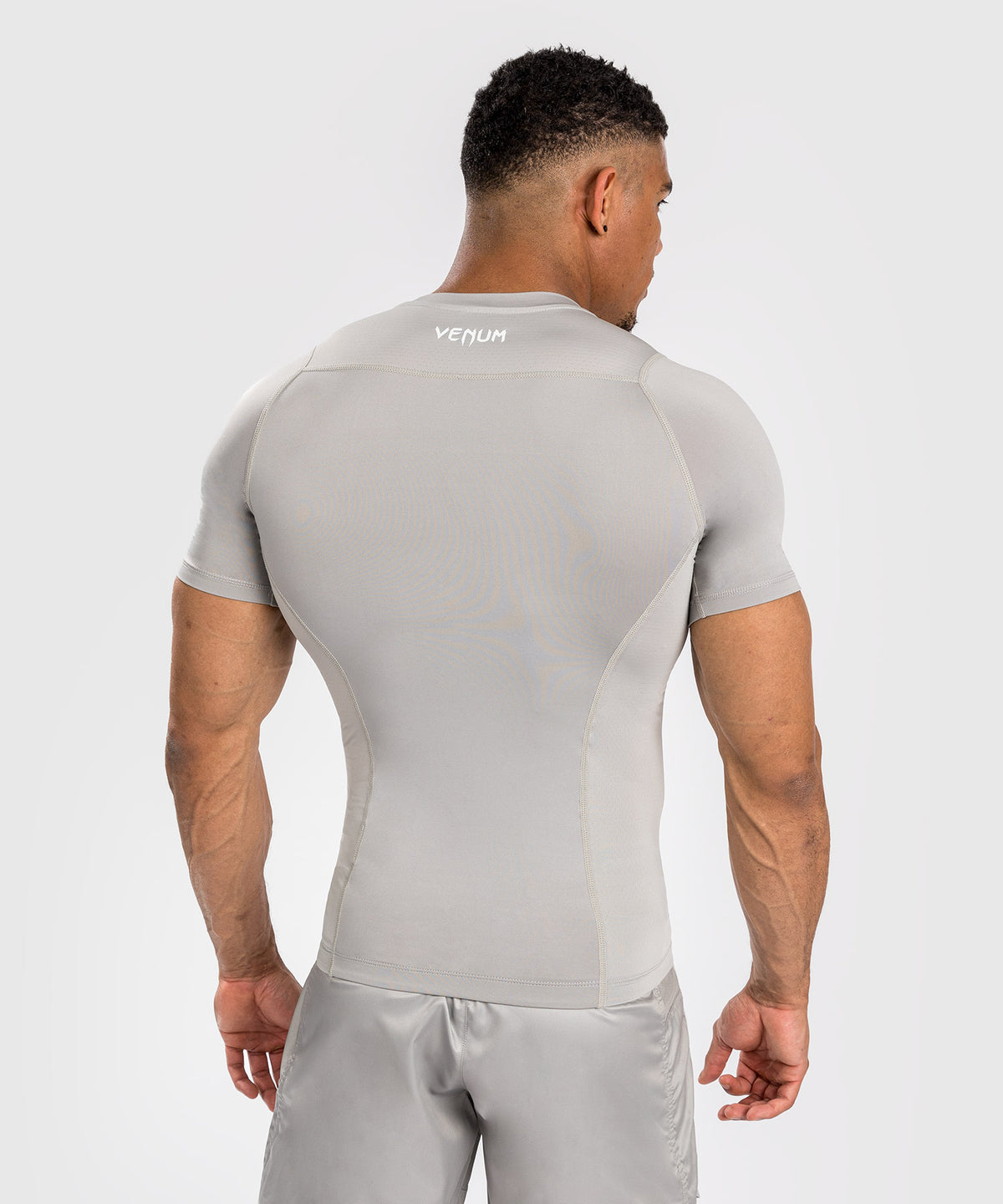 Venum Attack Rashguard a Maniche Corte da Uomo - Sabbia