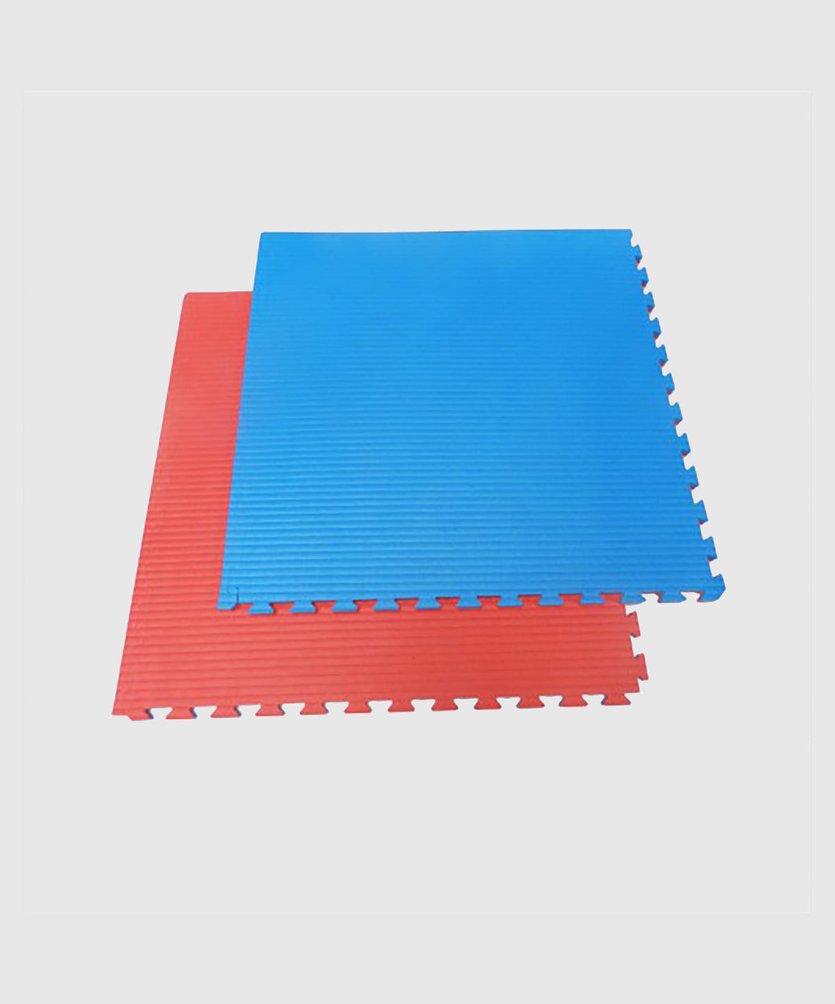 Tatami Puzzle 100x100x2cm (x10) - Rouge/Bleu