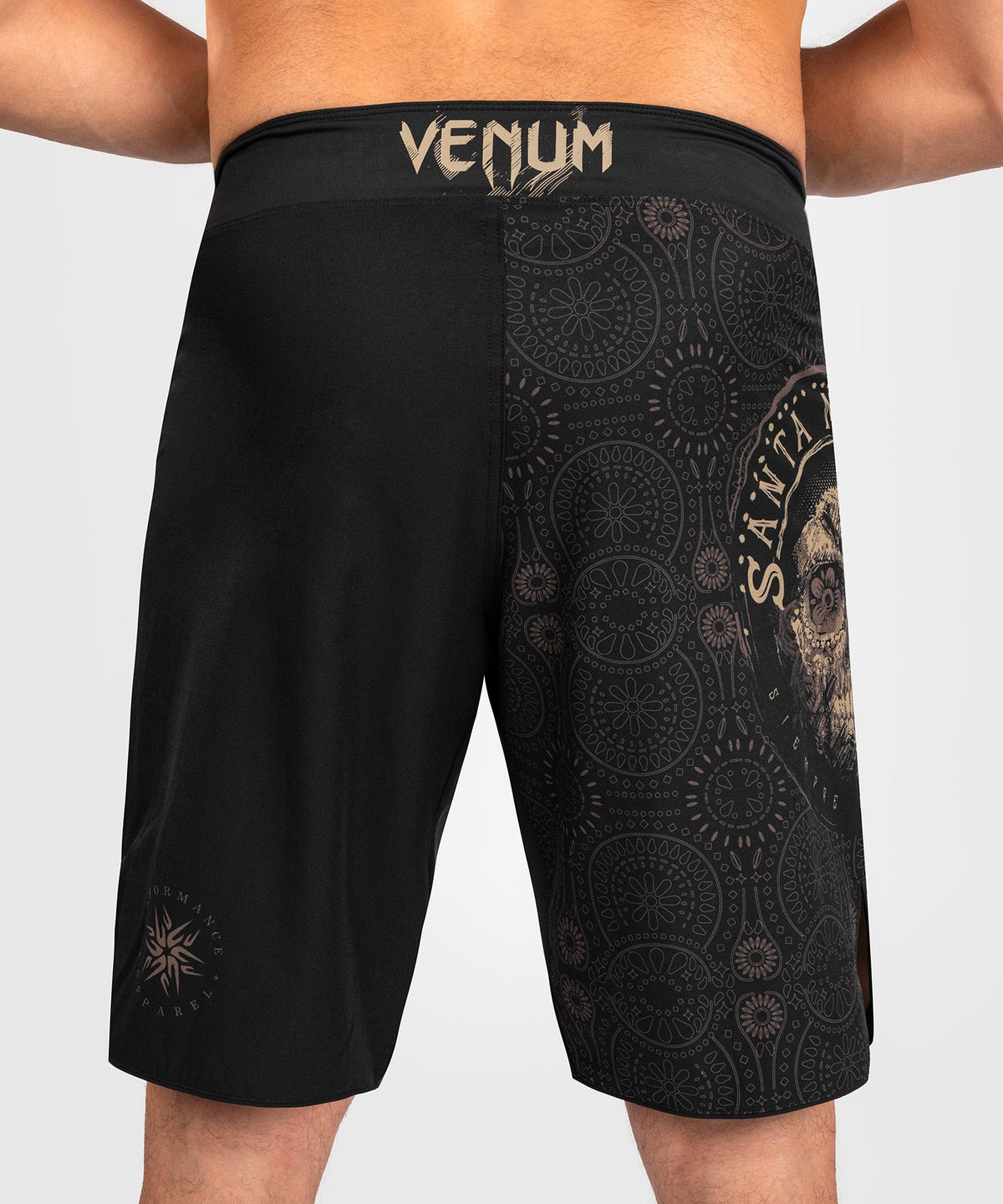 Venum Santa Muerte Dark Side Fightshort - Schwarz/Braun