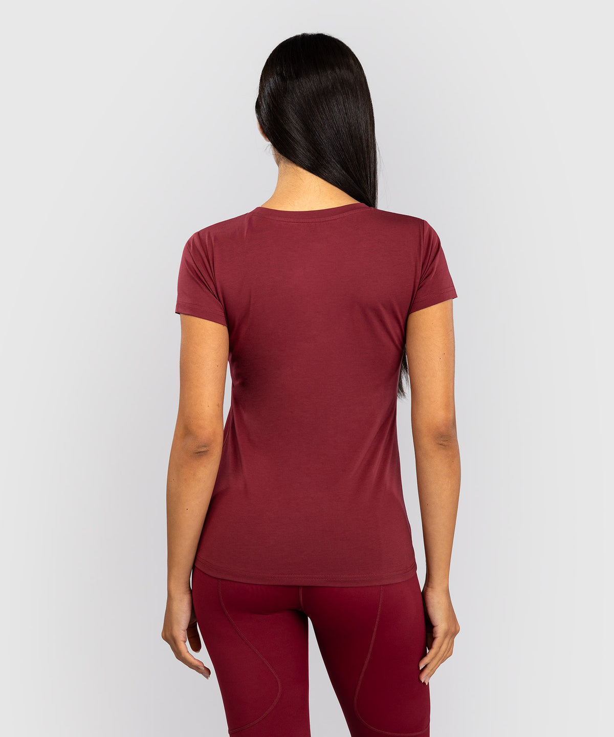 T-shirt Femme Venum Adrenaline – Bordeaux/Rose