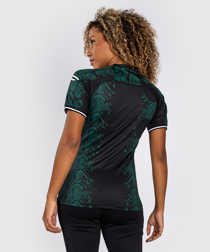 T-shirt Technique pour Femme UFC Adrenaline by Venum Authentic Fight Night - Emerald Edition - Vert/Noir