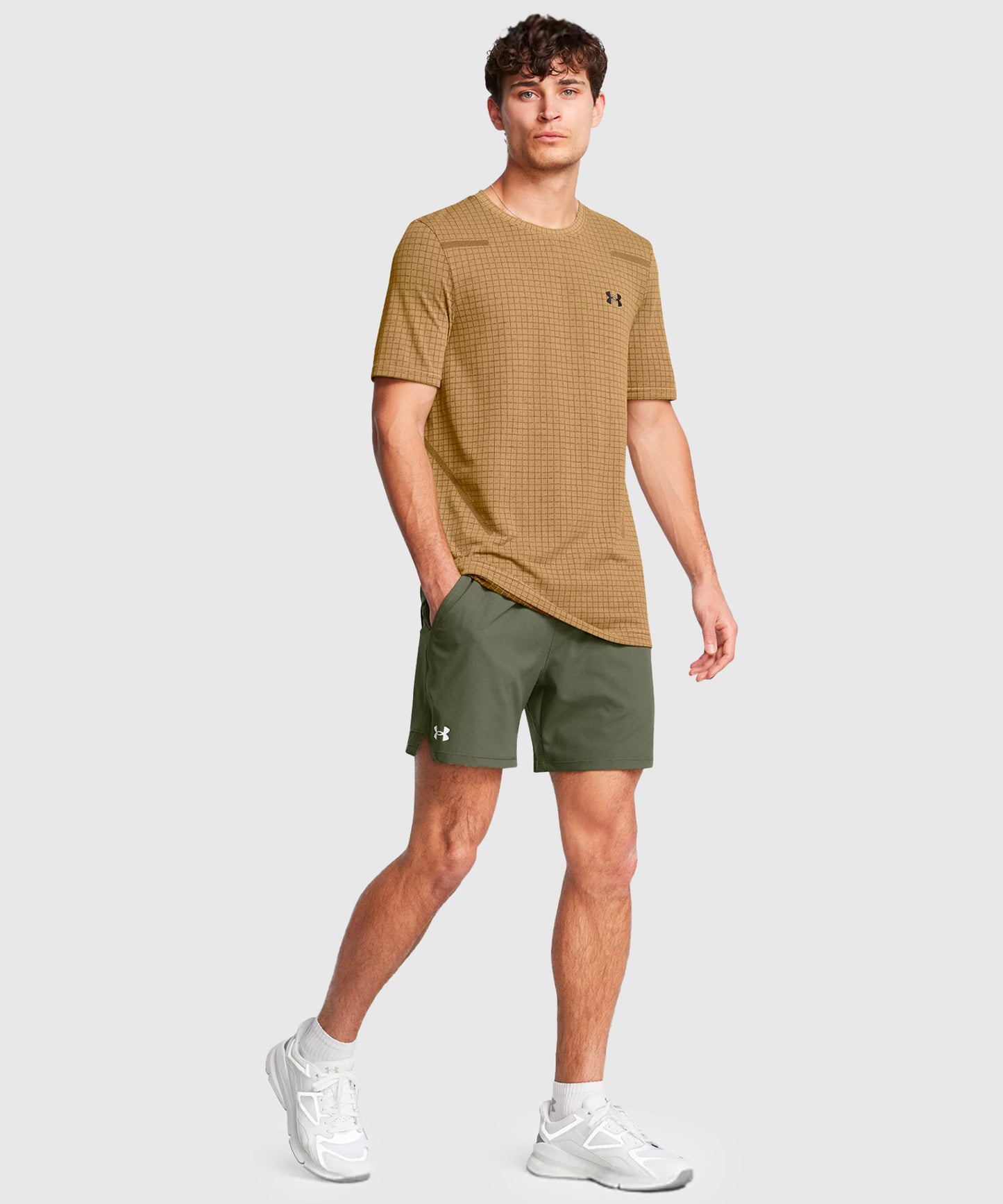 Short Under Armour Ua Vanish Woven - Kaki