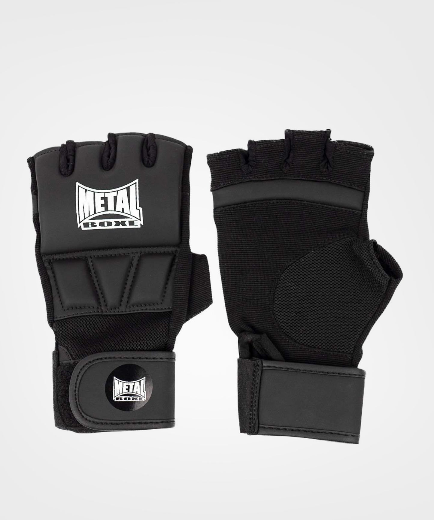 Metal Boxe Fitness MMA Gloves - Black