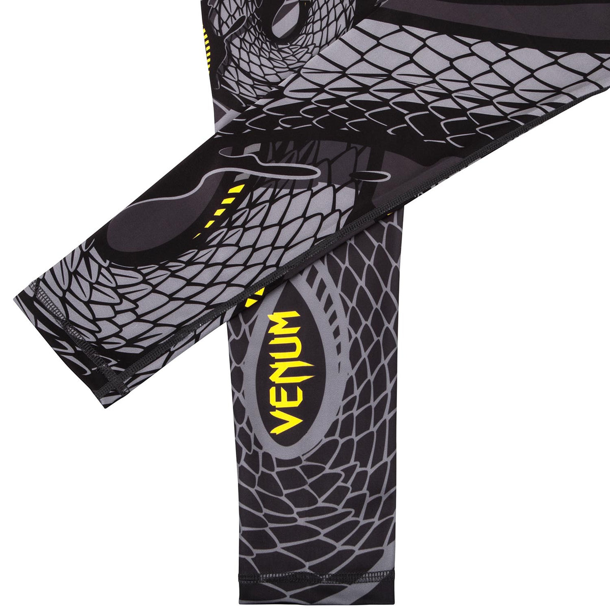 Venum Snaker Compression Tights - Black/Yellow