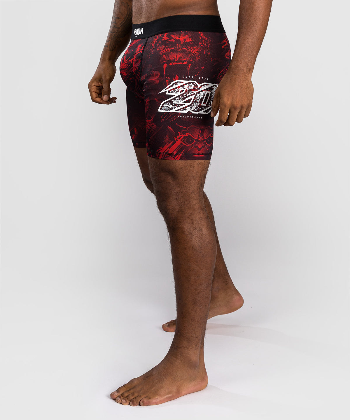 Venum 20th Anniversary Vale Tudo Shorts - Black/Red
