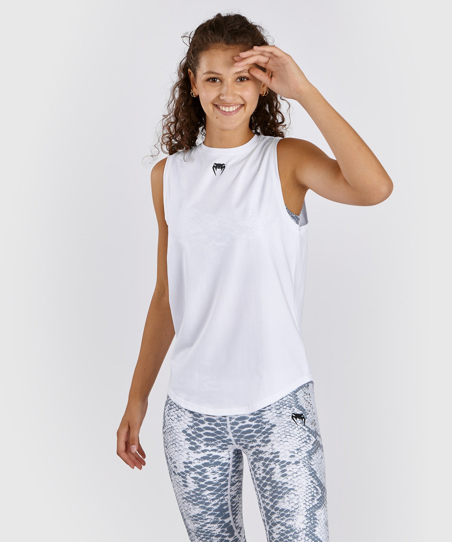 Venum White Snake Tank Top for Women - White 