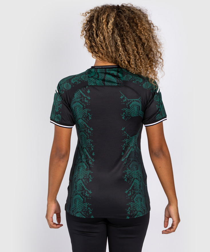 T-shirt Technique pour Femme UFC Adrenaline by Venum Authentic Fight Night - Emerald Edition - Vert/Noir