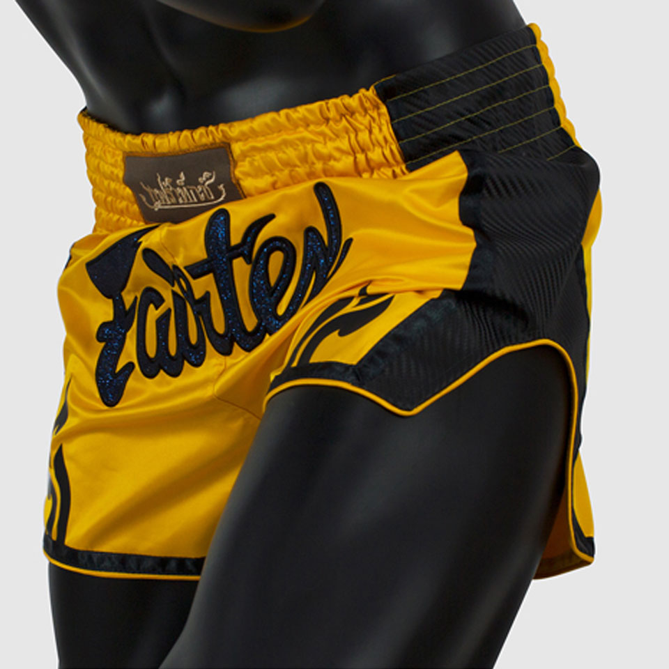 Fairtex Shorts de Boxeo Muay Thai – Amarillo