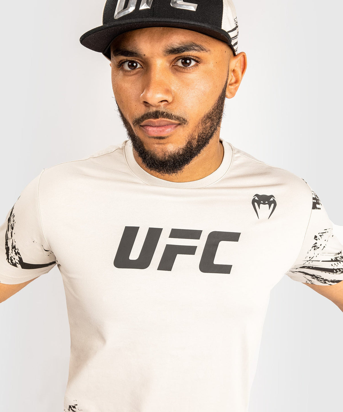 UFC T-Shirt Venum Authentic Fight Week 2.0 - Short Sleeve - Sand