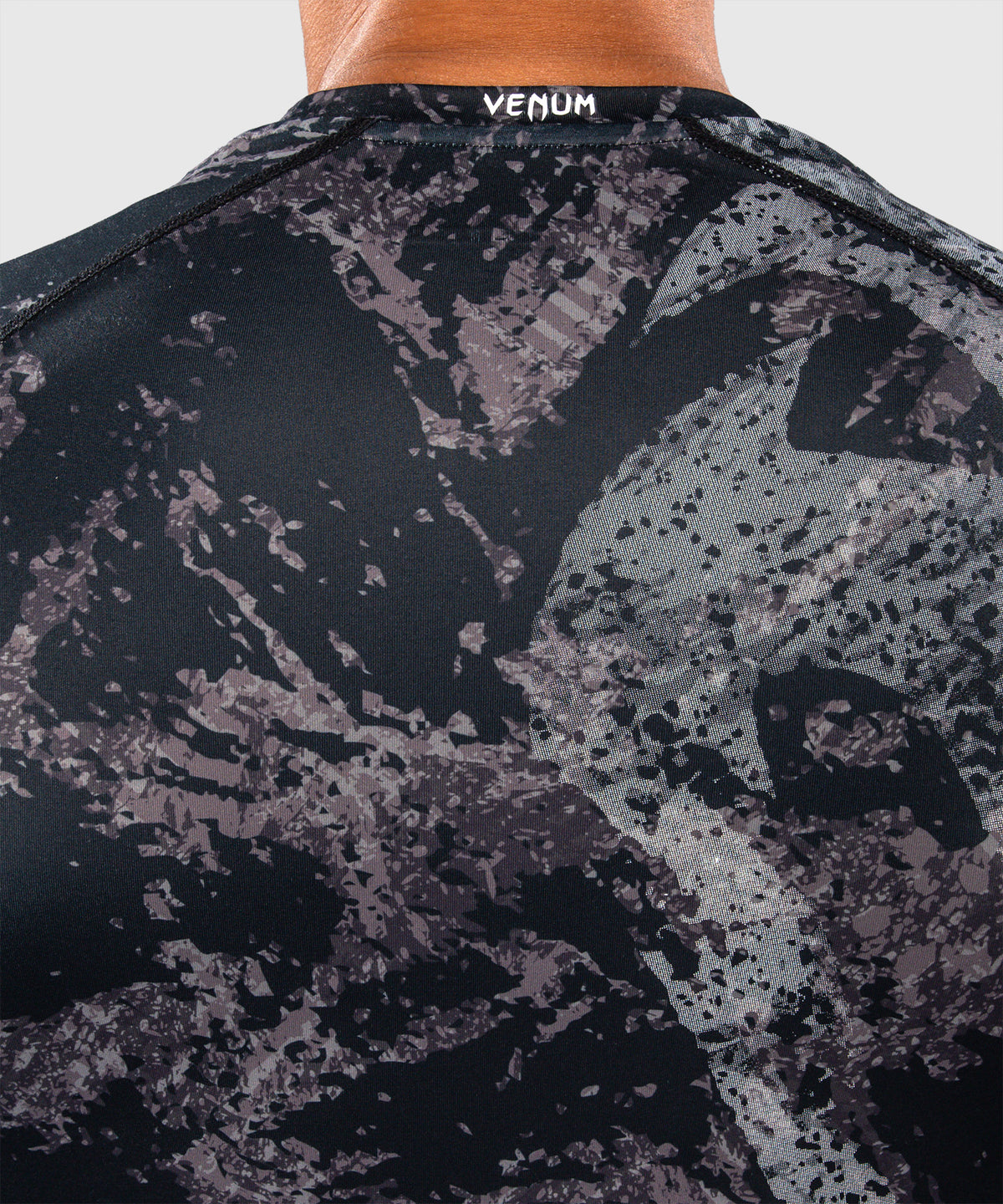 Rashguard à Manches Longues Venum Rage & Workout - Noir/Gris