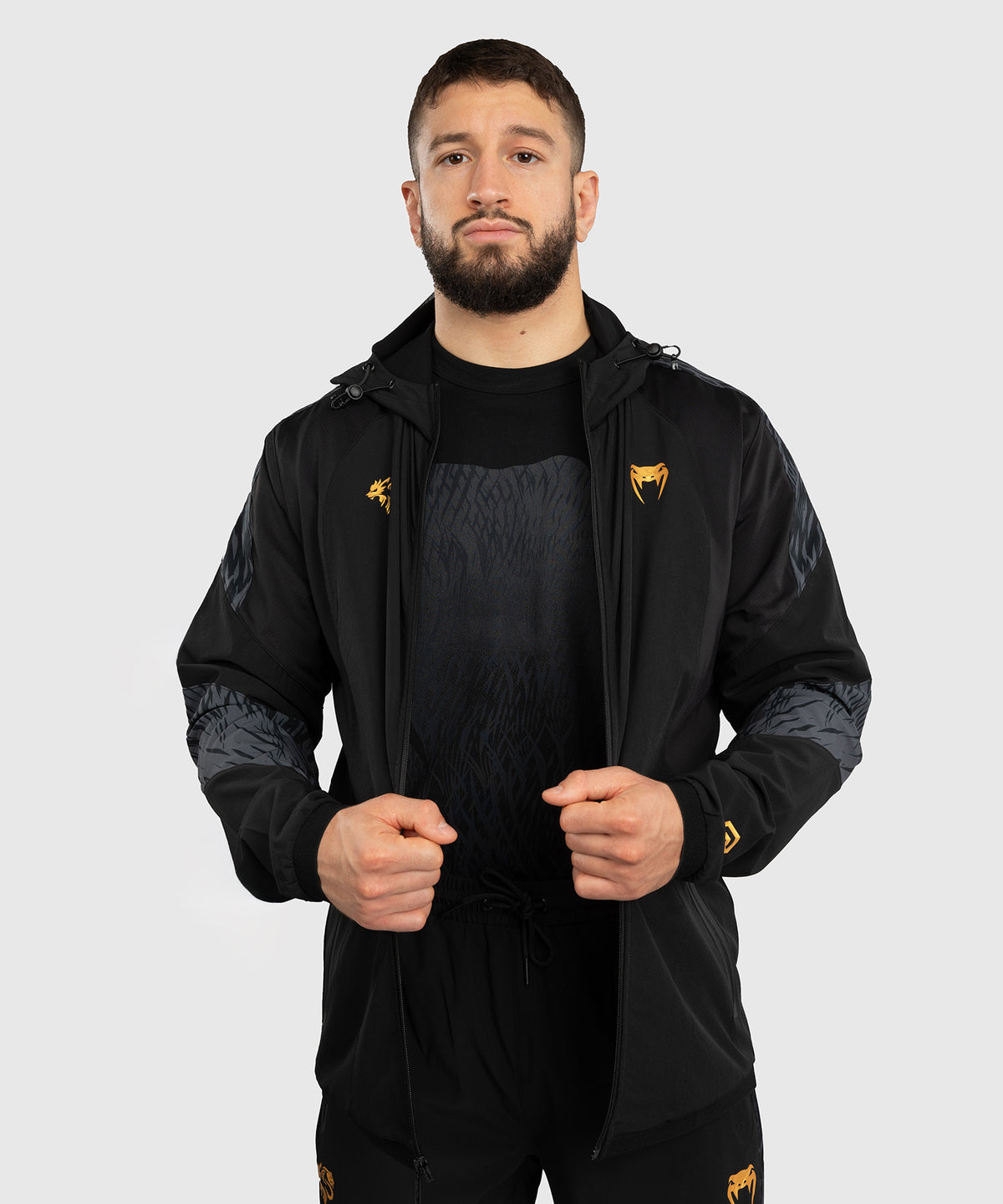 Venum x Chimaev Track Jackets - Black/Grey