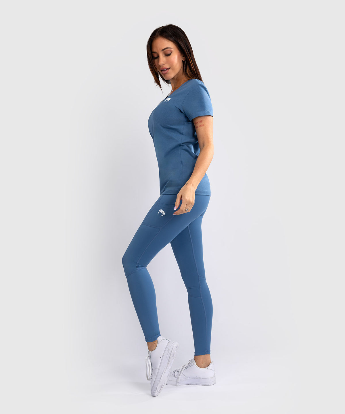 Venum Essential Damen T-Shirt - Stormblau
