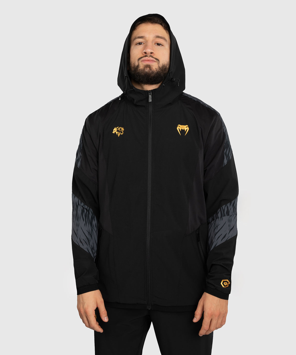 Venum x Chimaev Track Jackets - Black/Grey