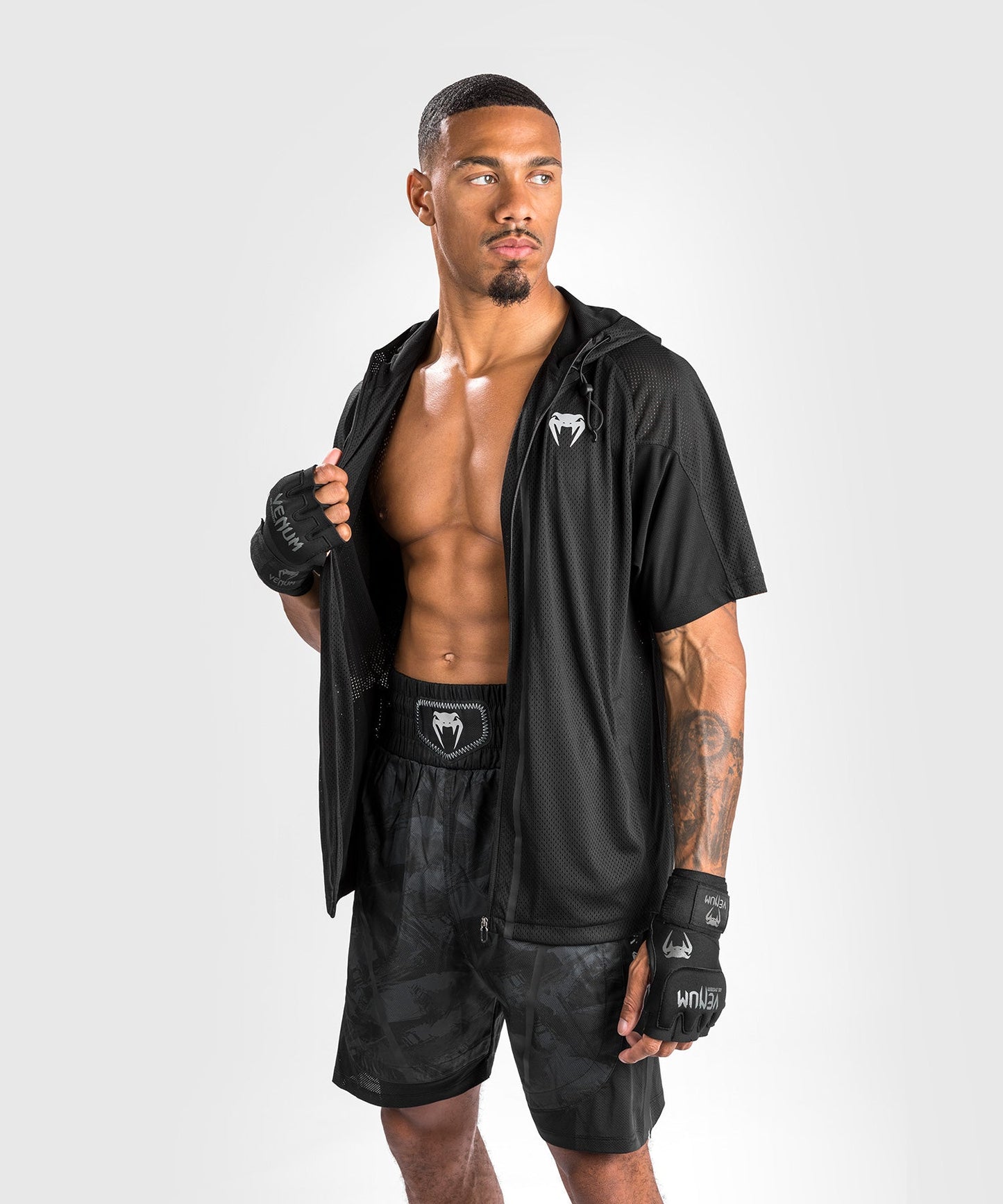 Venum Electron 3.0 Dry Tech Jacke - Kurzarm - Schwarz