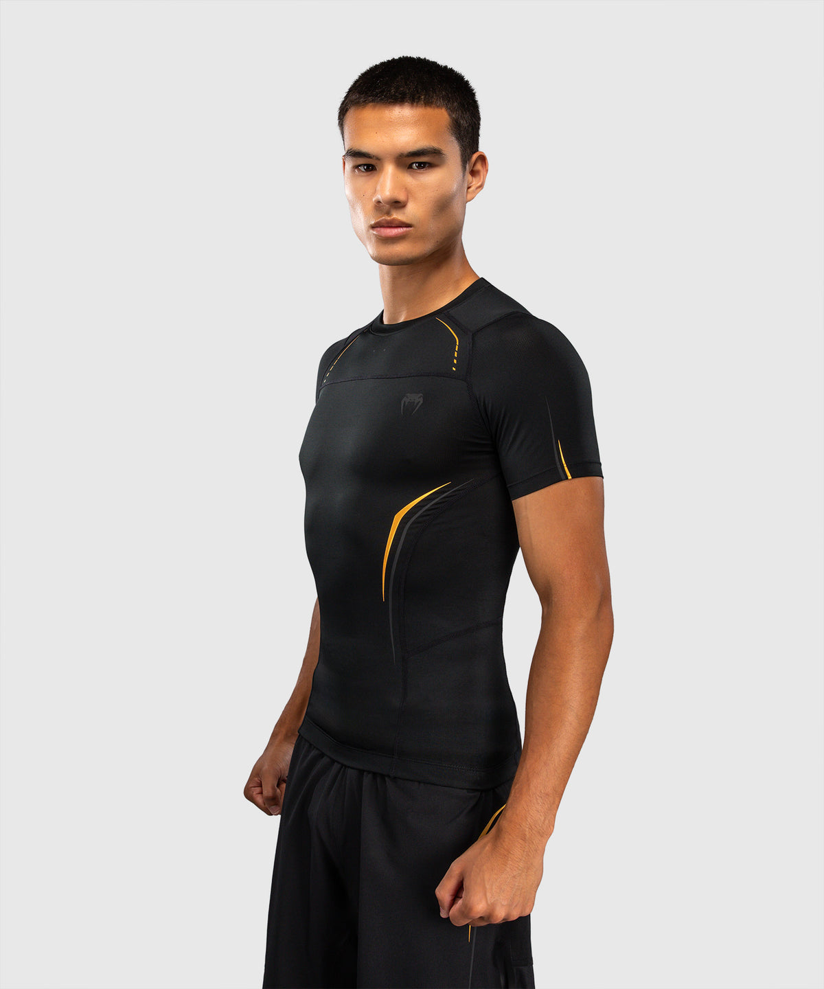 Rashguard à Manches Courtes Venum G-Core - Noir/Or