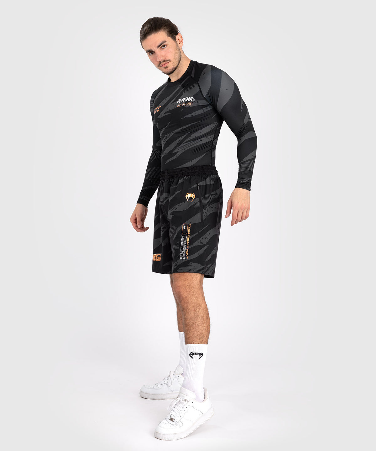 UFC Adrenaline by Venum Fight Week Performance Shorts Für Männer - Urban Camo