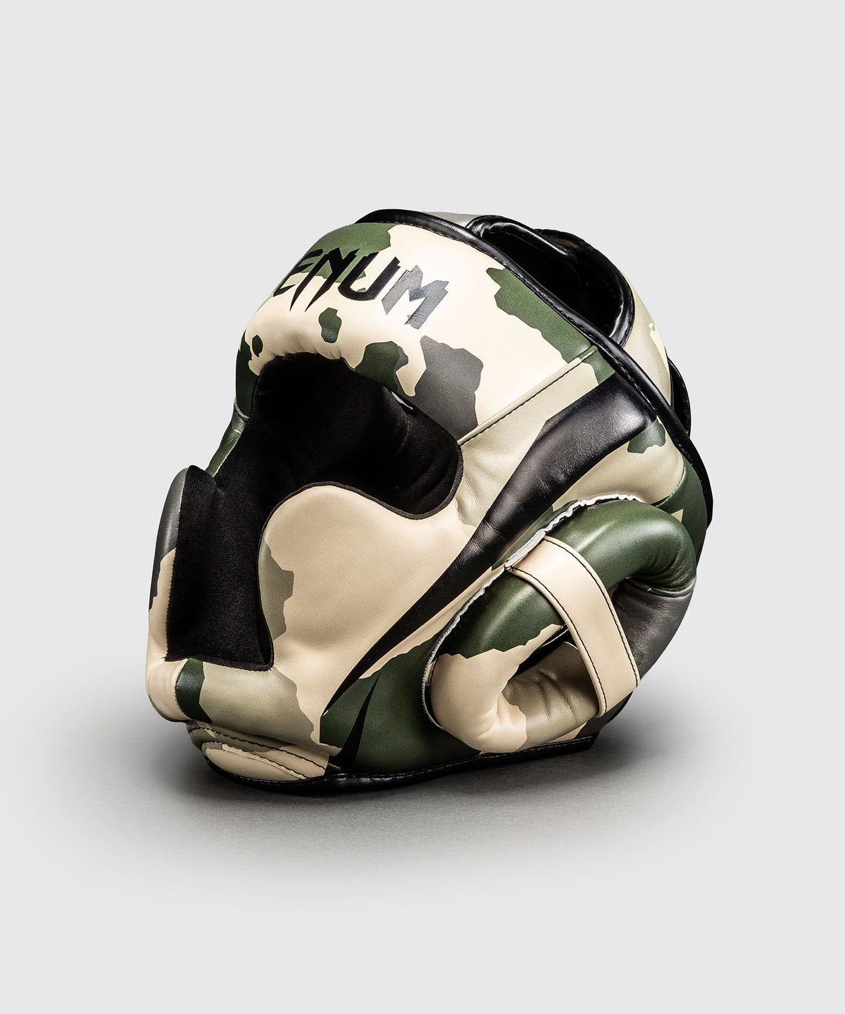 Casque de protection Venum Elite Camo – Kaki/Blanc Cassé