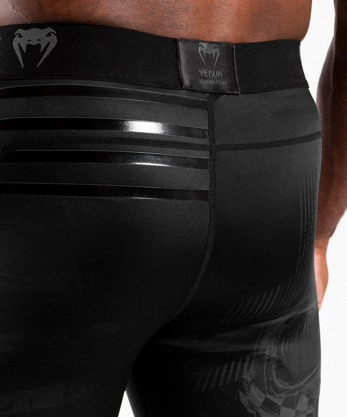 Short de compression Venum Skull - Noir/Noir