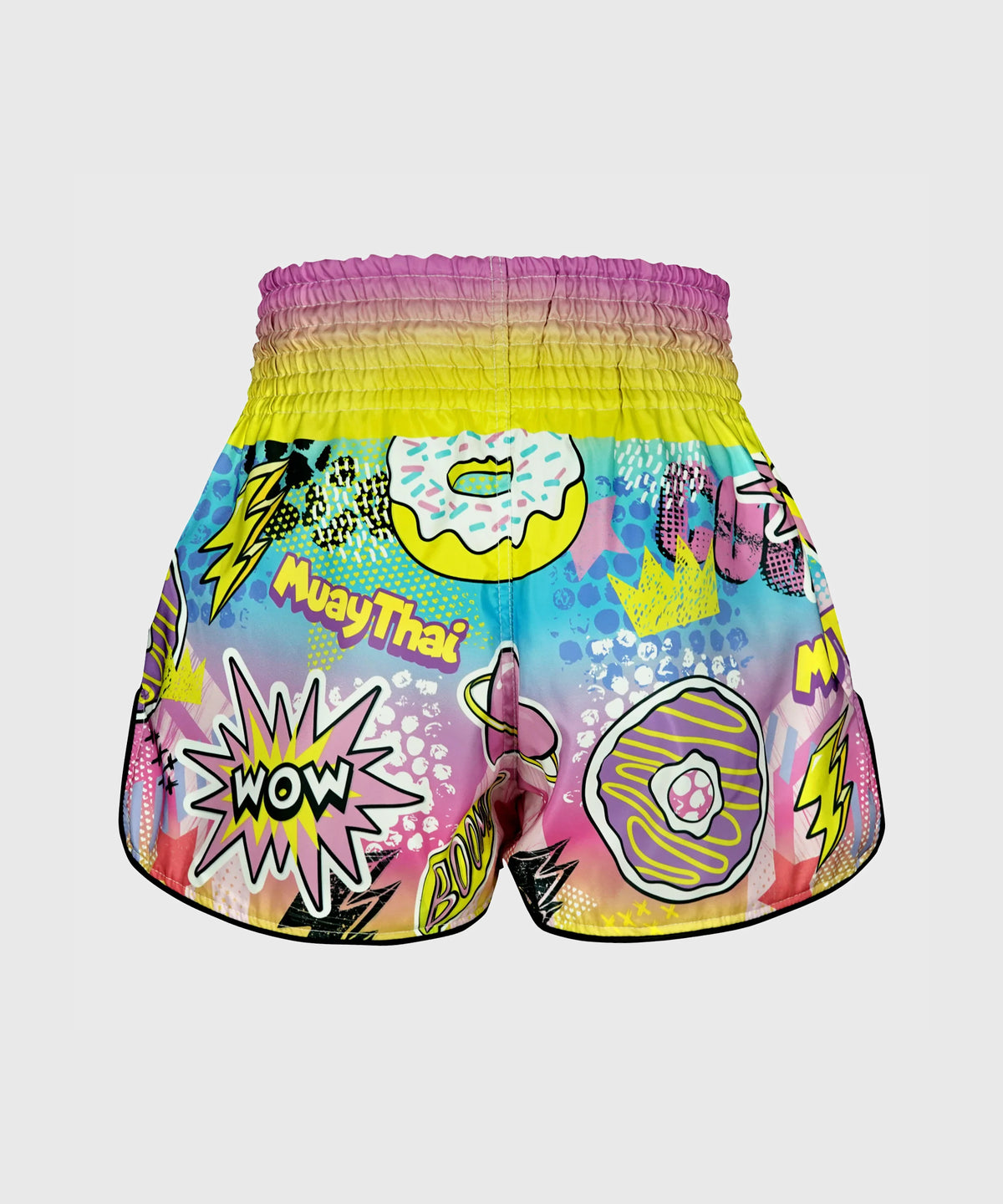 Tuff Retro Style The Savage Boy Muay Thai Shorts - Yellow