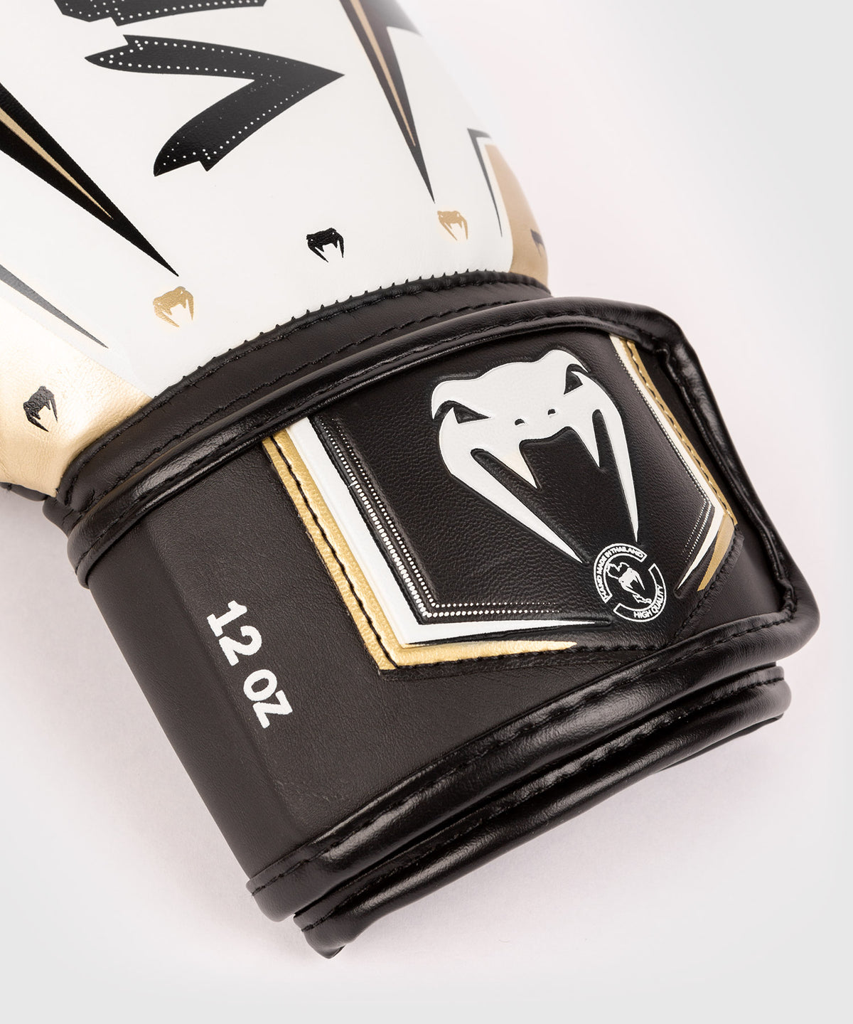 Gants de Boxe Venum Elite Evo - Blanc/Or