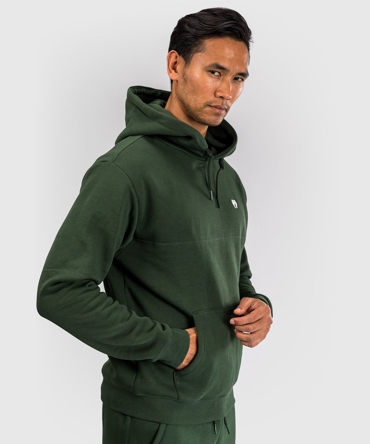 Sweatshirt à capuche Venum Silent Power - Vert Forêt